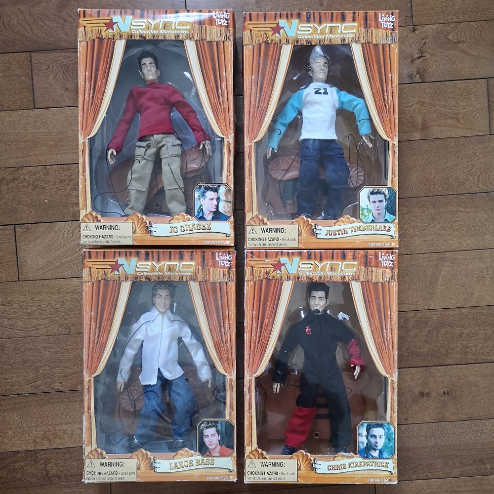 NSYNC living dolls puppets